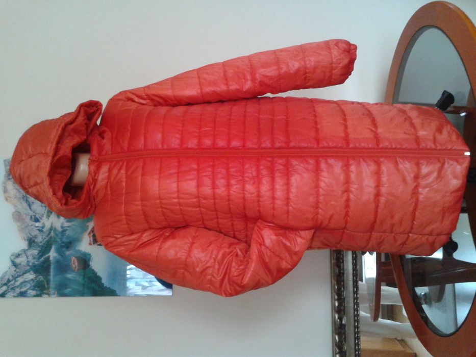 płaszcz damski, pikowany lekko ocieplany, rozm. XXL