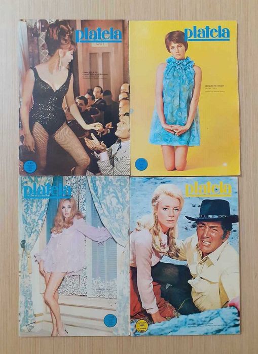 Revistas Plateia de 1968 a 1969 (Lote 3)