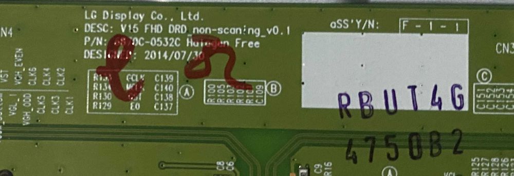 Peças TV LG 49LH590V EAX66851.401 EAX66873.003 Testadas