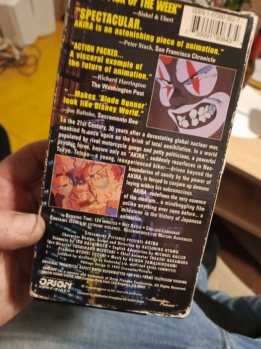 VHS Akira polecam kolekcjonerska tasma