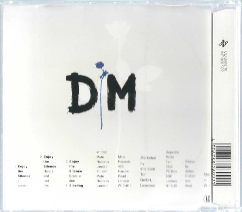 3'' Maxi CD Depeche Mode – Enjoy The Silence (1990) (Mute)