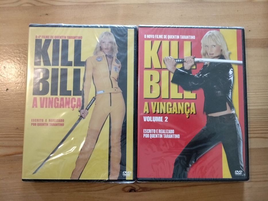Kill Bill Vol. 1 + Vol. 2 DVD Novos ( Selados )