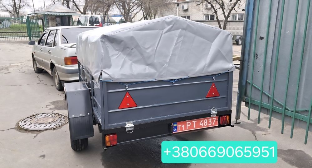 АКЦИЯ! НОВЫЙ ПРИЦЕП 2м×1.30м от завода изготовителя/Причеп, Причіп