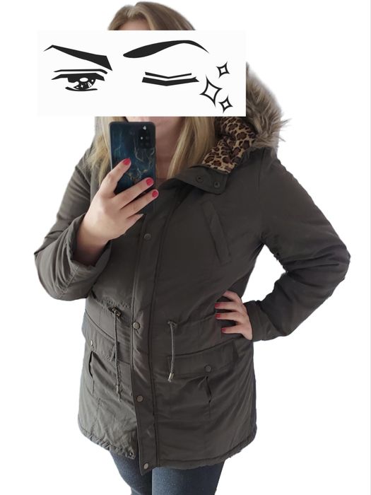 Kurtka parka khaky 44 janina
