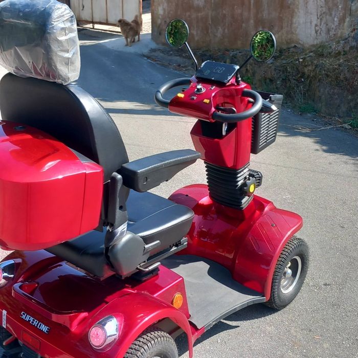 Mota Elétrica 4 Rodas para Idoso / Scooter Mobilidade Super One