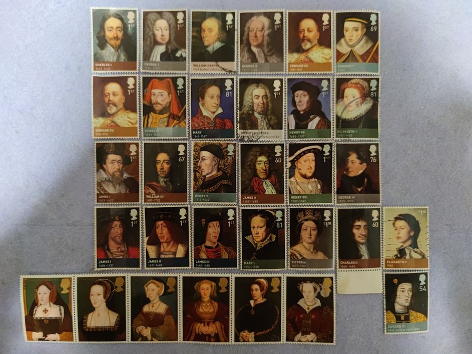 Марки поштові 