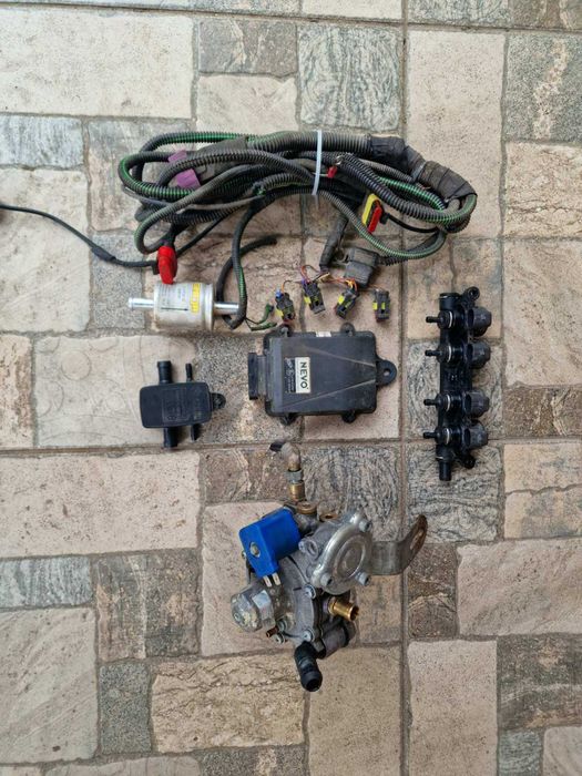 Комплект ГБО 4 покоління+Газовий балон