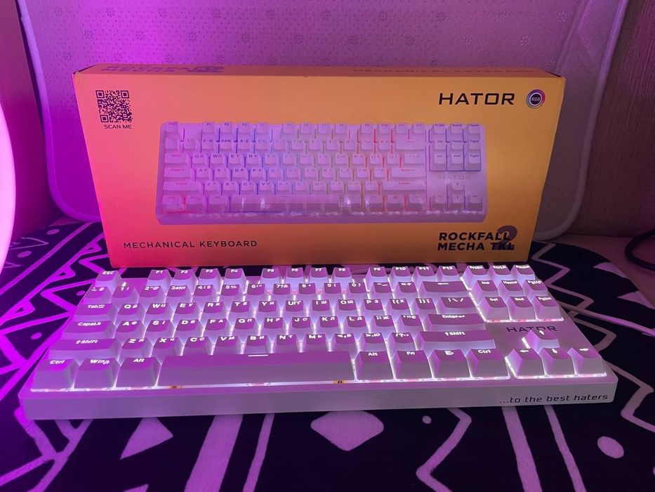 Механіка! Клавіатури Hator, Logitech, Ajazz