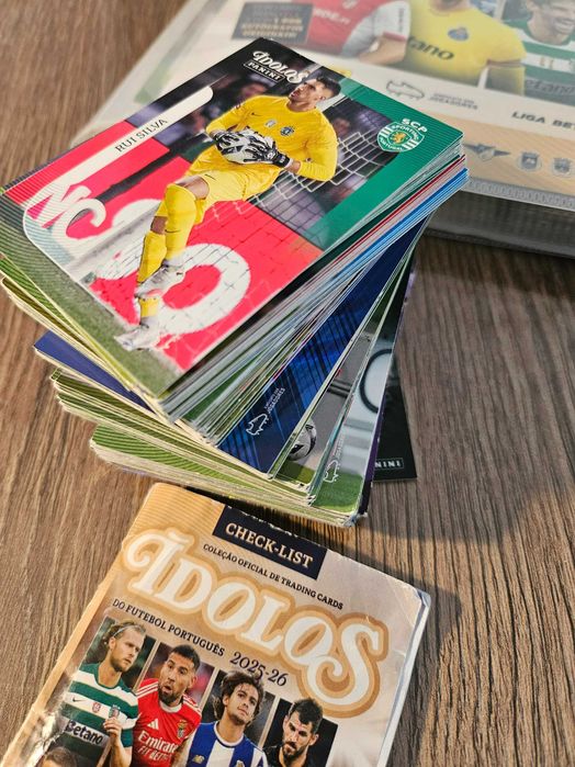Colecção Cartas Ídolos do Futebol Português 2025/2026 - PANINI