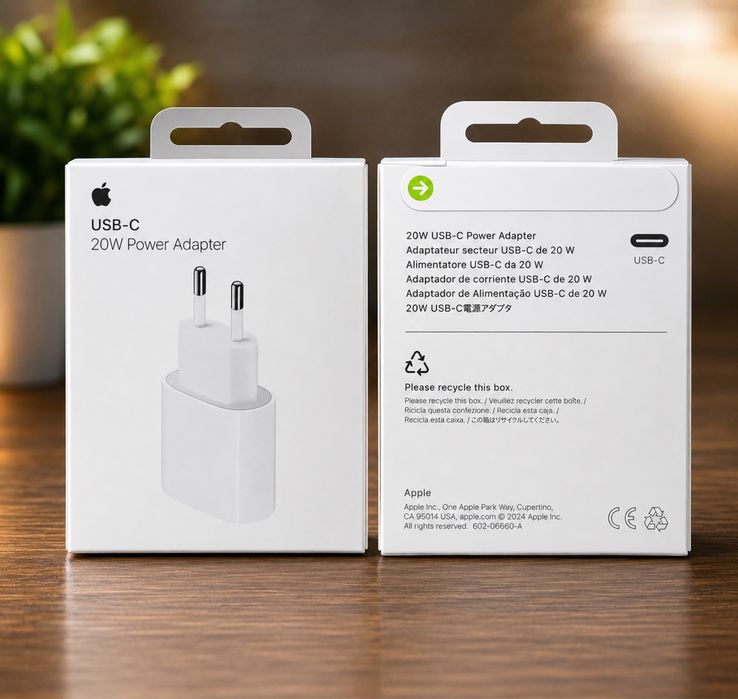 Зарядной блок 20W Apple быстрая зарядка 20W для iPhone швидка зарядка 20W USB-C для iPhone Apple эпл айфон Power Delivery