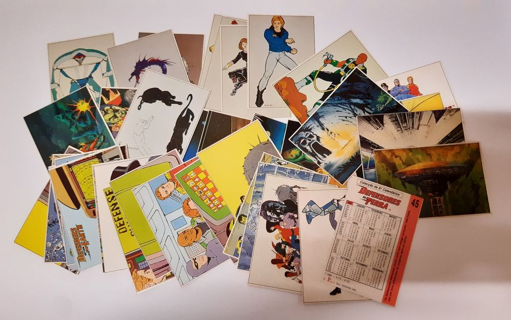 Calendários Defensores da Terra 1988