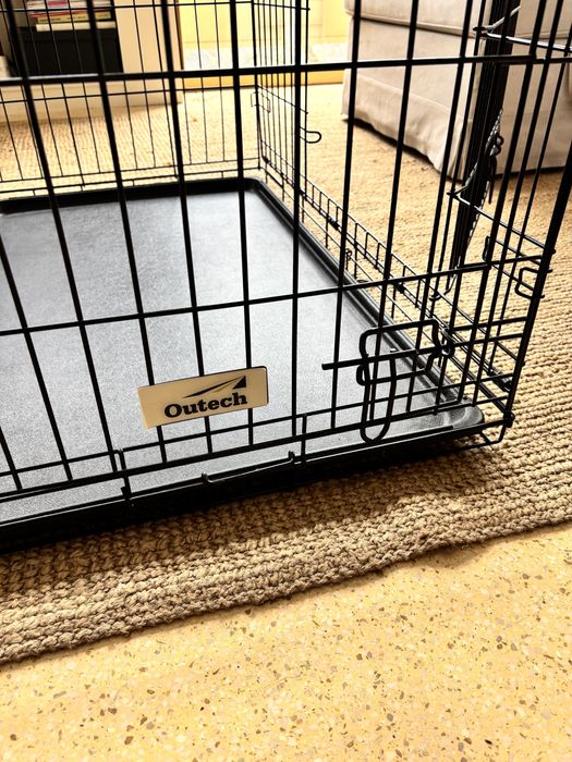 Casota metalica para cao medio/grande