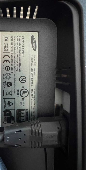 Monitor Samsung 2343NW de 23 polegadas