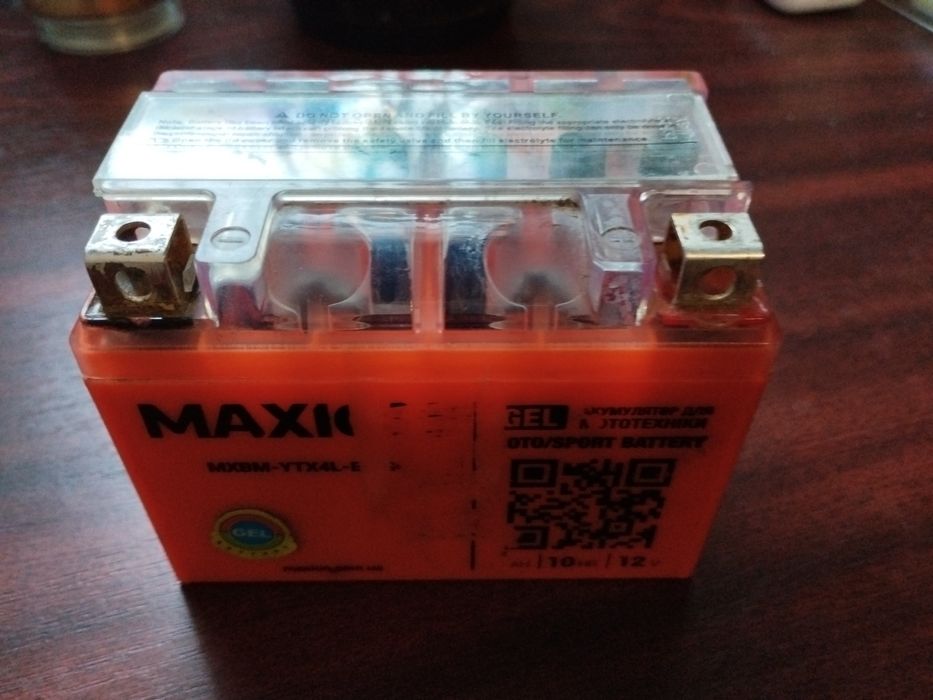 Акумулятор для мопеда