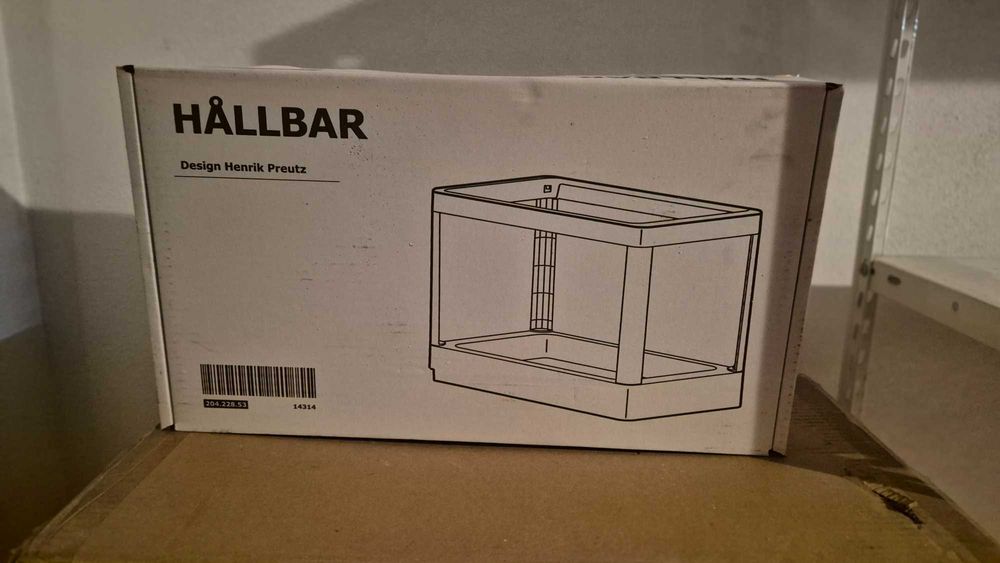 Suporte deslizante para armário ikea