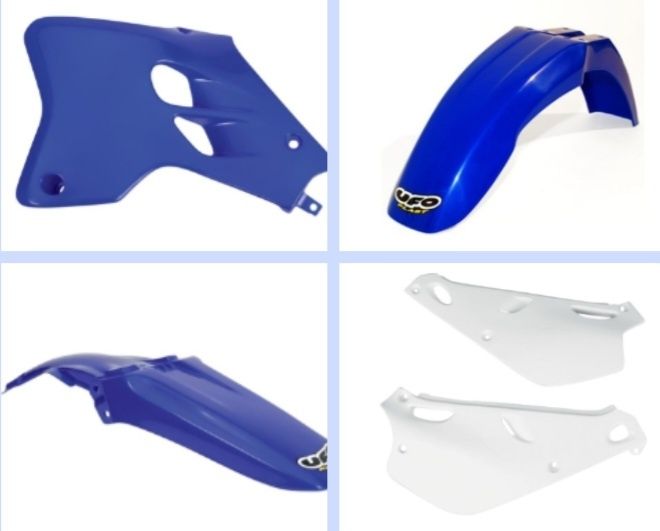 Komplet Plastików Yamaha Yz 80 błotnik boczek Osłona 93-01 Nowe