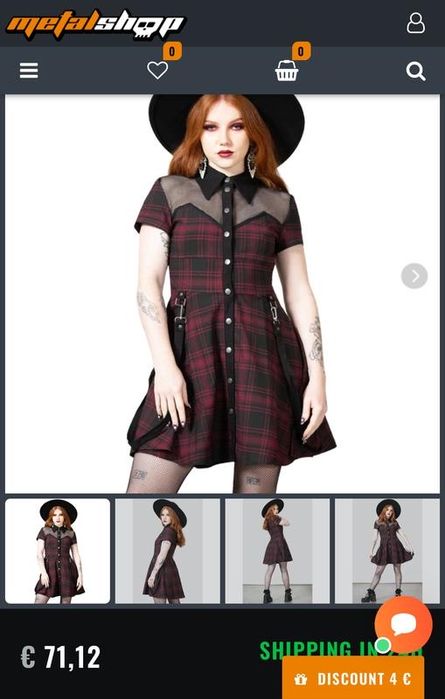 Готична сукня Killstar