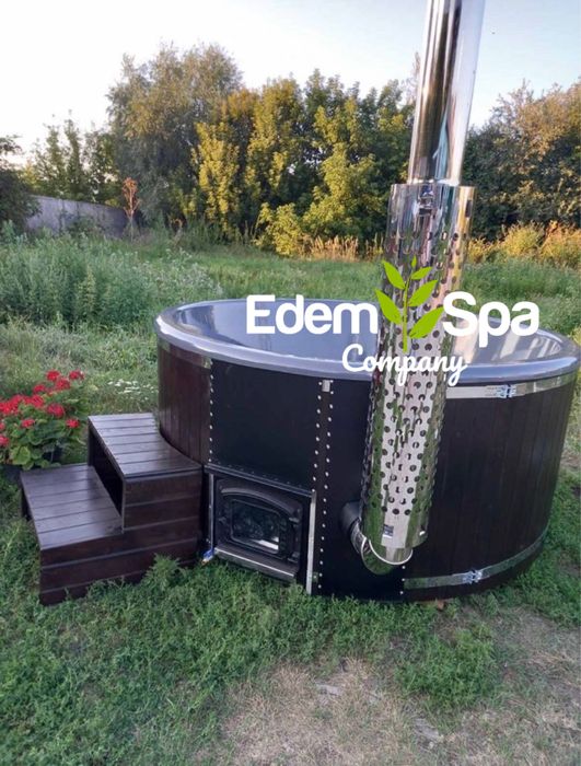 Спа купель! Чан від виробника! Чан на дровах! Джакузі! Баня! Сауна!