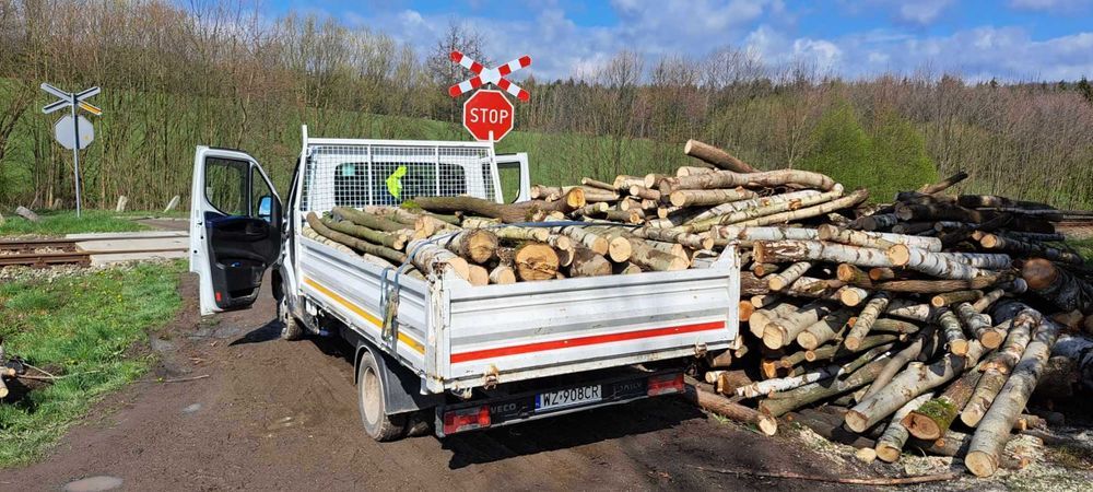 drewno kominkowe opałowe gałęziówka