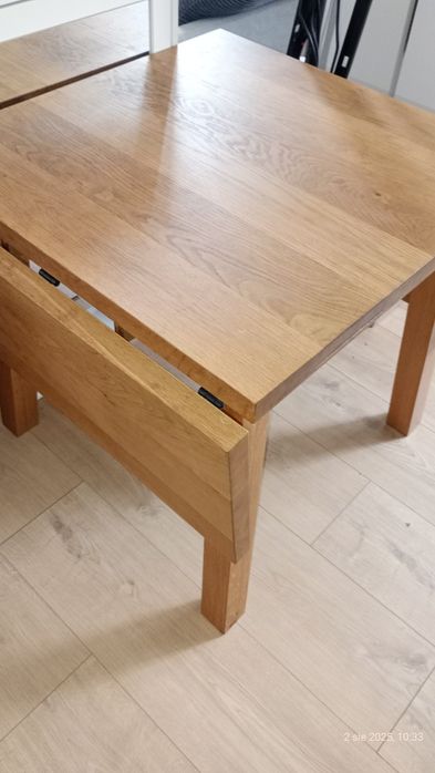 Stół Ikea mockelby stolik drewniany