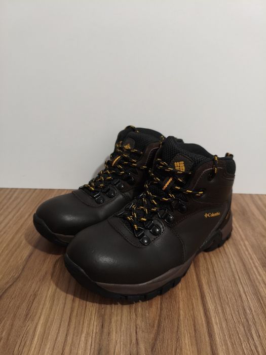 Buty Columbia Waterproof dziecięce młodzieżowe skórzane r. 35 22cm