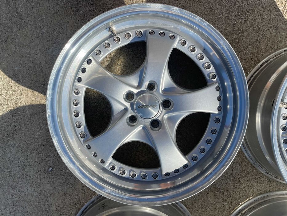 4 Jantes Zender Tripartidas Abas polida 17 5x100