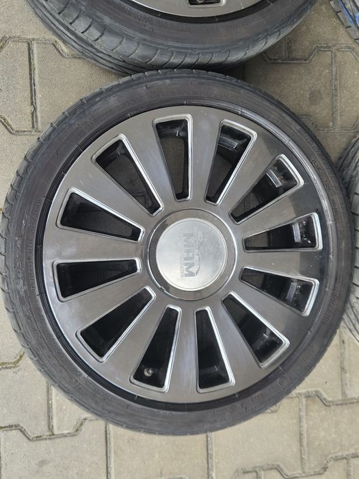 MAM 8 chrom 4x100 4x108 Audi Cabriolet 80 Golf 215/40R17 Bridgestone