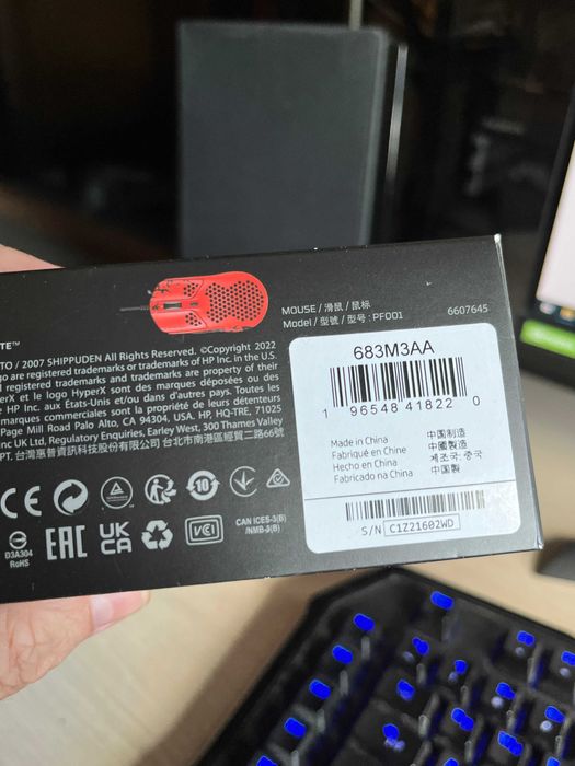 HyperX Pulsefire Haste Gaming Mouse Itachi Edition 1 600 грн