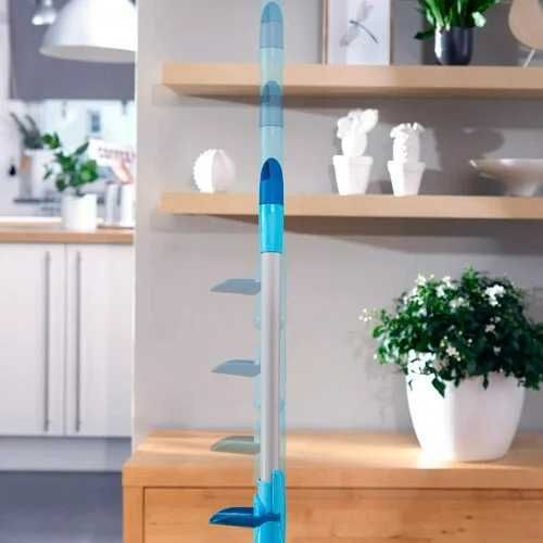 Набір для миття підлоги Leifheit CLEAN TWIST Ergo Disc Mop Set 52101 з відром і центрифужним віджимом