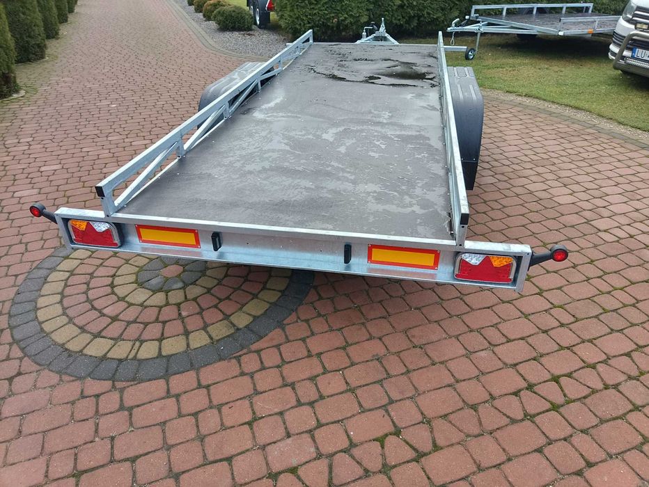 Przyczepa - Platforma - Producent - 4,5m x 1,5m, 2osie, NOWA
