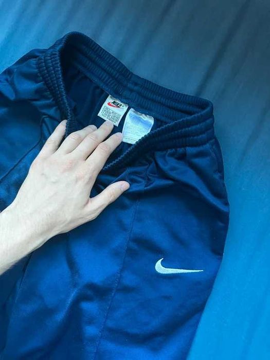 Nike Vintage Track Pants 80s Center Swoosh Rare Unisex S/M
