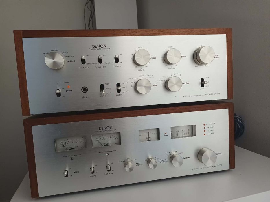 Wzmacniacz DENON PMA255+ tuner TU355
