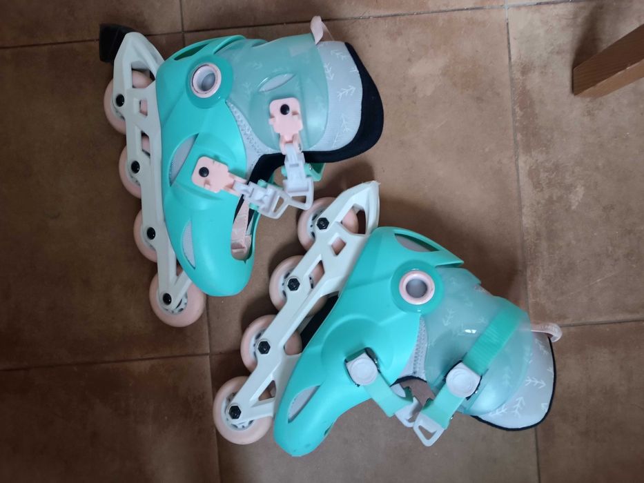 Patins em linha 30/32 (pouco uso)