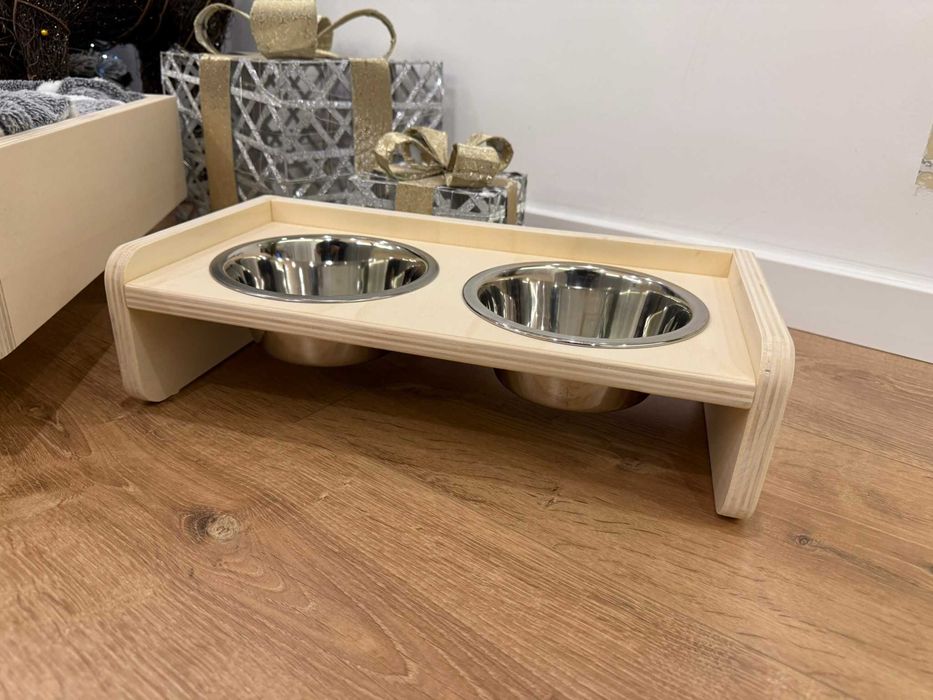 Cama de madeira para cão ou gato