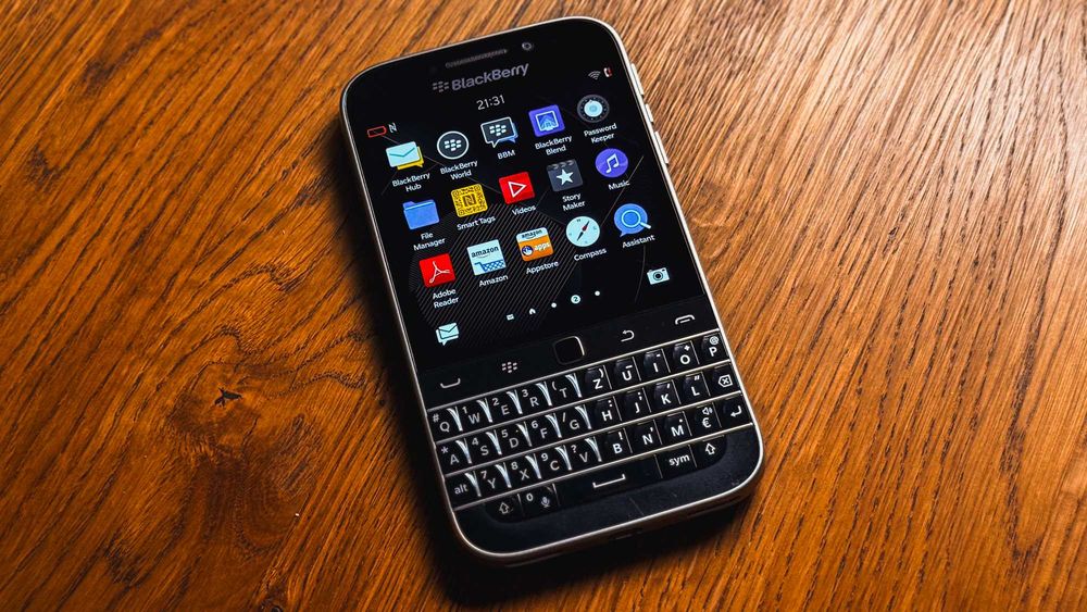 Telefon Blackberry Q20 Classic - stan prawie idealny