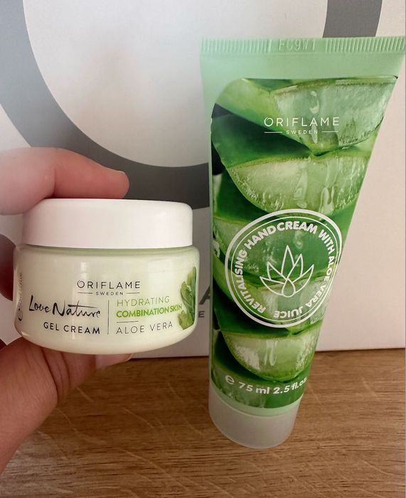 Creme de Rosto + Creme Mãos Aloé Vera