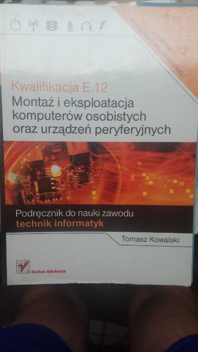 Podręcznik Kwalifikacja E.12