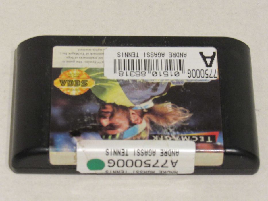 Jogo Sega Mega Drive Genesis Andre Agassi Tennis