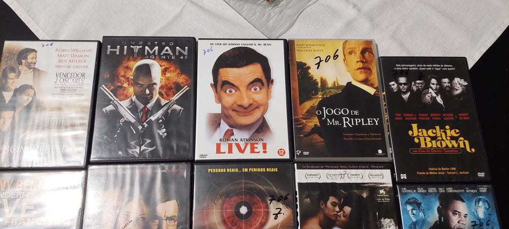 Varios filmes em dvds