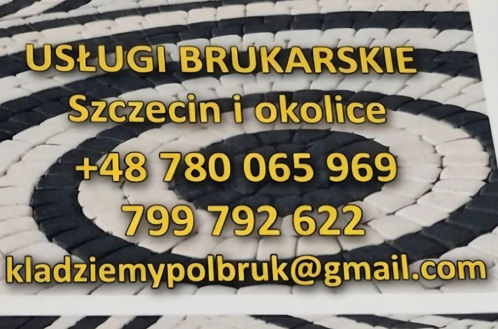 Usługi brukarskie Szczecin i okolice