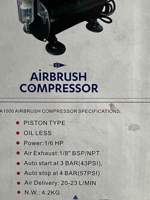 Compressor para airbrush Badger
