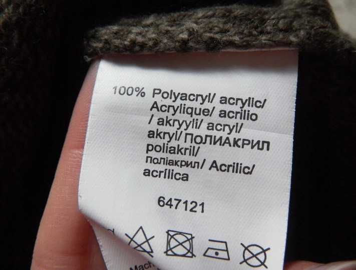 Nowy sweter BonPrix 36,S / 38,M melanż brązowy