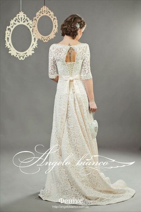 весільна сукня з мережева