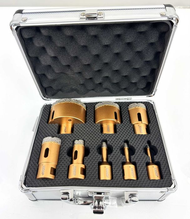 Zestaw otwornic diamentowych do gresu   M14 6-68MM