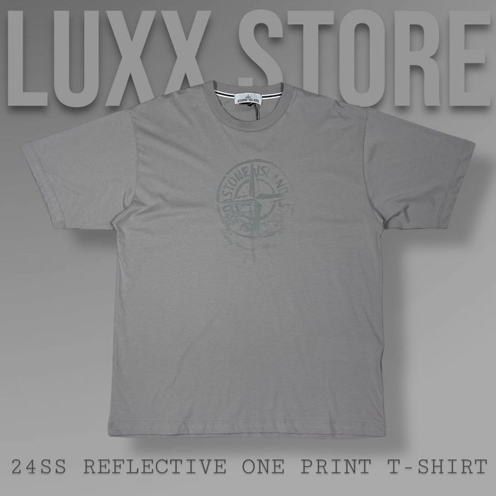 Футболка Stone Island Reflective 1:1 (stoneisland, стон, стонайленд)