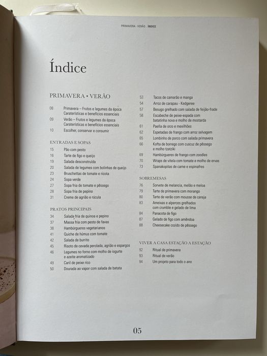 Livro oficial bimby nas quatro estacões