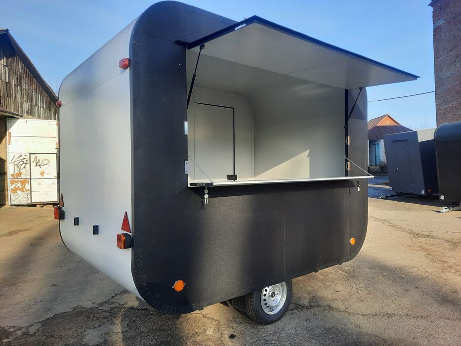 Торговий прицеп-кіоск купава, фургон, МАФ, кофейня на колесах