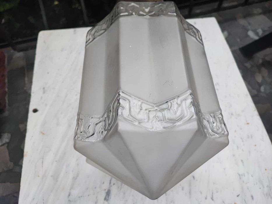 Art deco,mosiężny plafon do salon weranda,łazienka