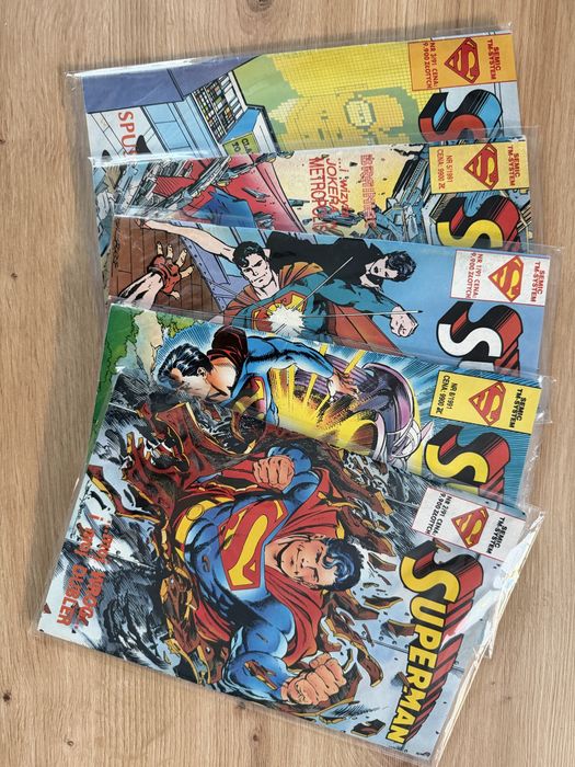 Superman Semic TM-System 1/91 5/91 3/91 8/91 2/91