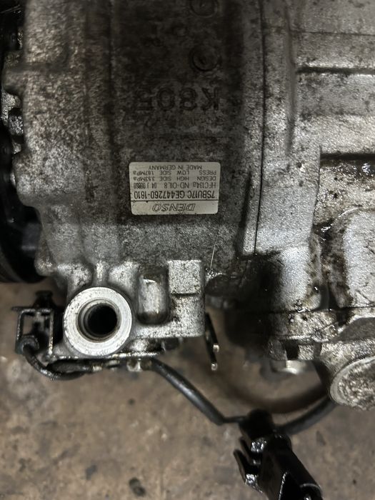 Sprężarka Klimatyzacji kompresor BMW e60 e61 LCI Denso n52b30a